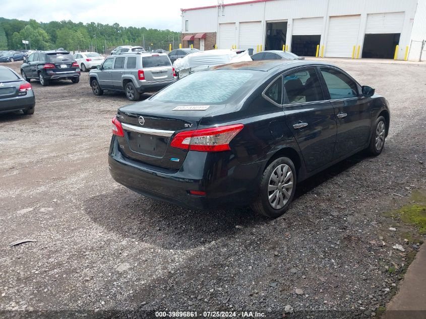 2014 Nissan Sentra Sv VIN: 3N1AB7AP6EY252869 Lot: 40477796