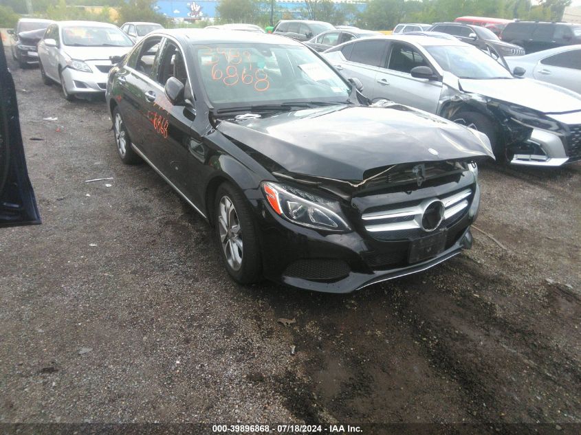 55SWF4KBXFU084299 2015 MERCEDES-BENZ C CLASS - Image 1