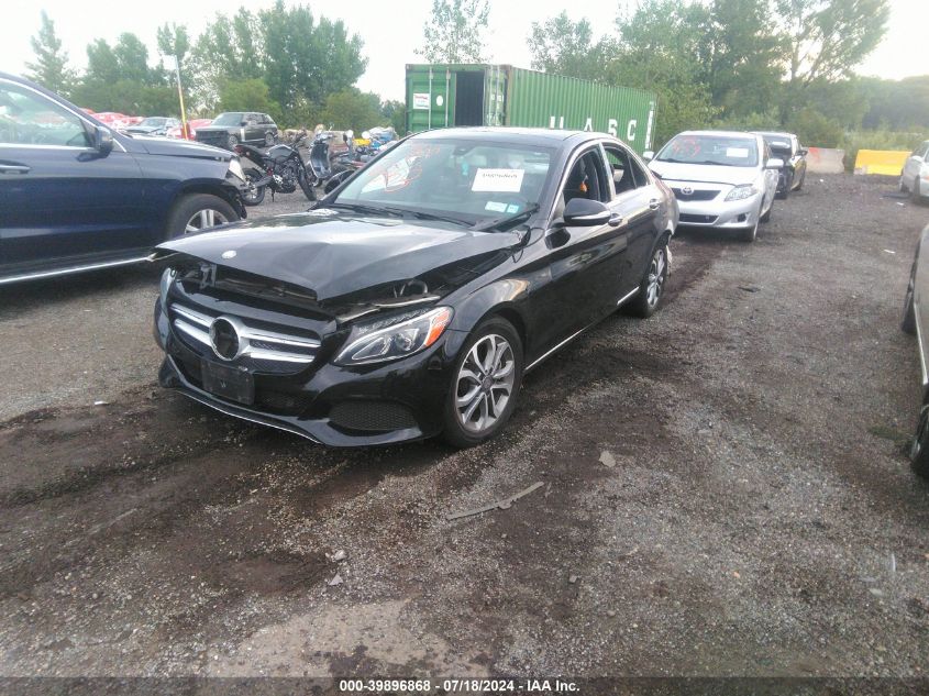 55SWF4KBXFU084299 2015 MERCEDES-BENZ C CLASS - Image 2