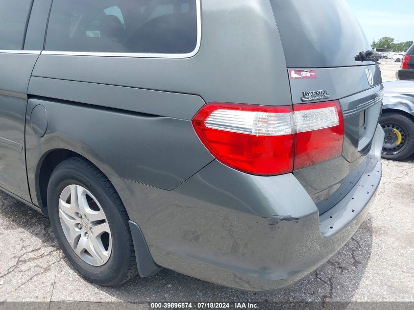 2007 Honda Odyssey Ex-L VIN: 5FNRL38787B052957 Lot: 39896874