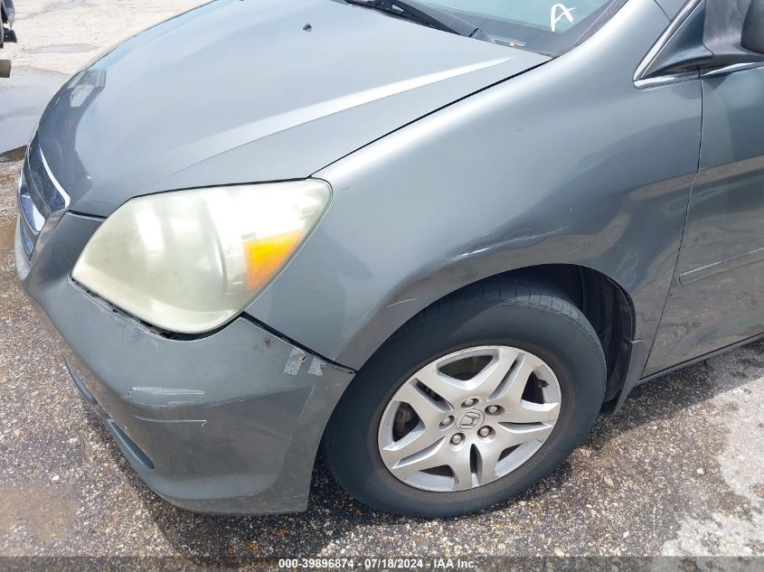 2007 Honda Odyssey Ex-L VIN: 5FNRL38787B052957 Lot: 39896874