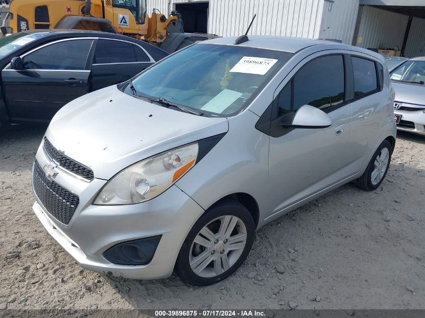 2015 Chevrolet Spark 1Lt Cvt VIN: KL8CD6S92FC725891 Lot: 39896875