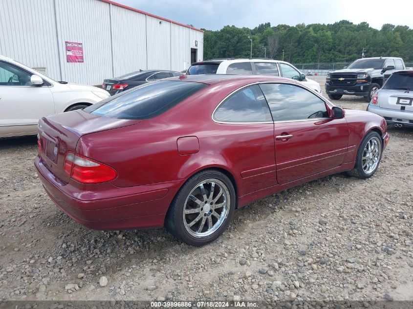 2001 Mercedes-Benz Clk 320 VIN: WDBLJ65G81F186368 Lot: 39896886