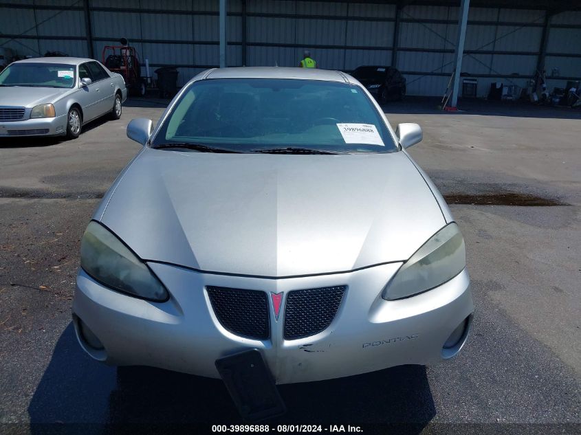 2006 Pontiac Grand Prix VIN: 2G2WP552761254951 Lot: 39896888