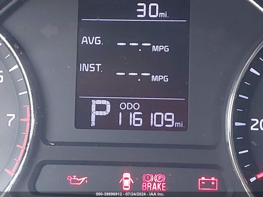 2016 Kia Forte 5-Door Lx VIN: KNAFK5A89G5640448 Lot: 39896912