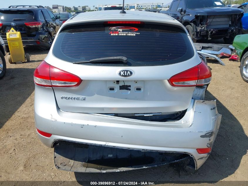 2016 Kia Forte 5-Door Lx VIN: KNAFK5A89G5640448 Lot: 39896912