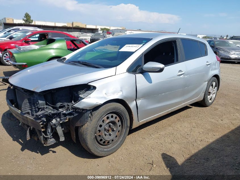 2016 Kia Forte 5-Door Lx VIN: KNAFK5A89G5640448 Lot: 39896912