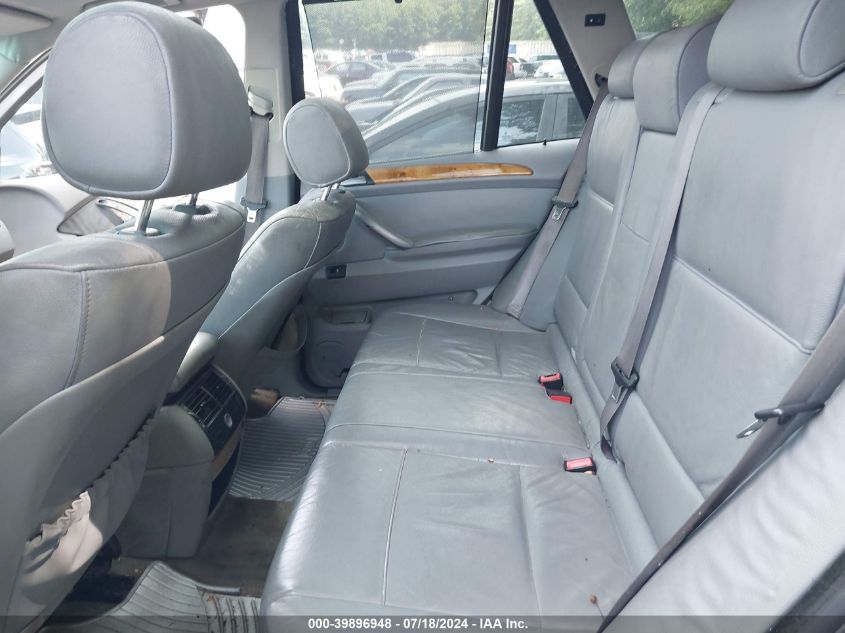 2005 BMW X5 3.0I VIN: 5UXFA13525LY15518 Lot: 39896948