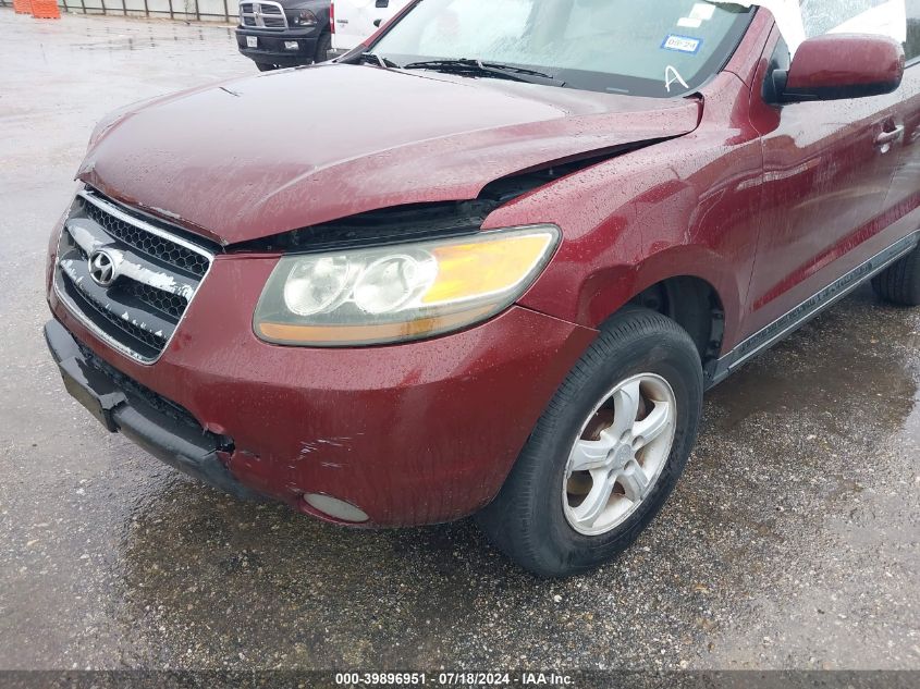 2007 Hyundai Santa Fe Gls VIN: 5NMSG13D87H036361 Lot: 39896951