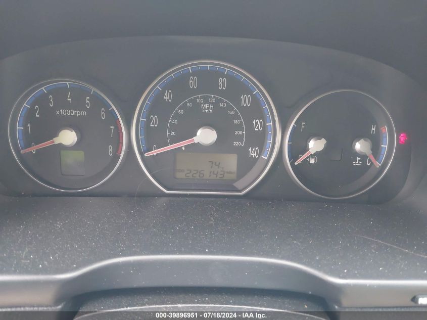 2007 Hyundai Santa Fe Gls VIN: 5NMSG13D87H036361 Lot: 39896951