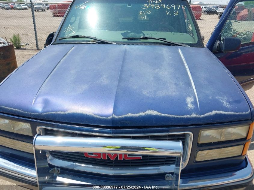 1999 GMC Suburban 1500 Sl VIN: 1GKFK16R7XJ811626 Lot: 39896977