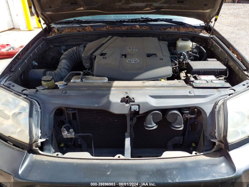 2006 Toyota 4Runner Sr5 V6 VIN: JTEZU14R860078749 Lot: 39896983