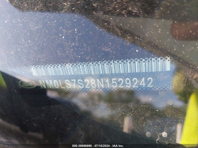 2022 Ford Transit Connect Xl VIN: NM0LS7S28N1529242 Lot: 39896995