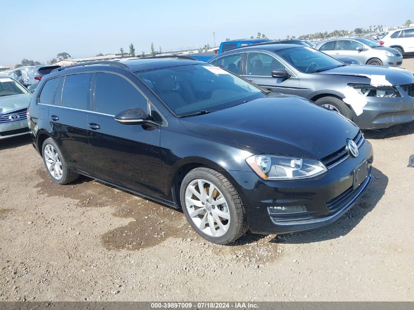 2017 Volkswagen Golf Sportwagen Tsi S/Tsi Se/Tsi Sel VIN: 3VWC17AU5HM529132 Lot: 39897009