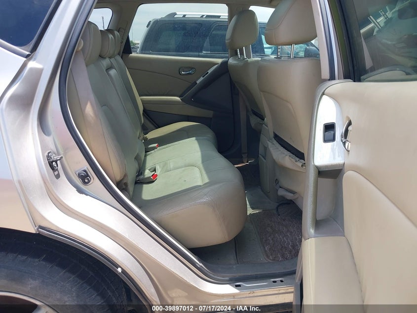 2010 Nissan Murano Sl VIN: JN8AZ1MU1AW017809 Lot: 39897012