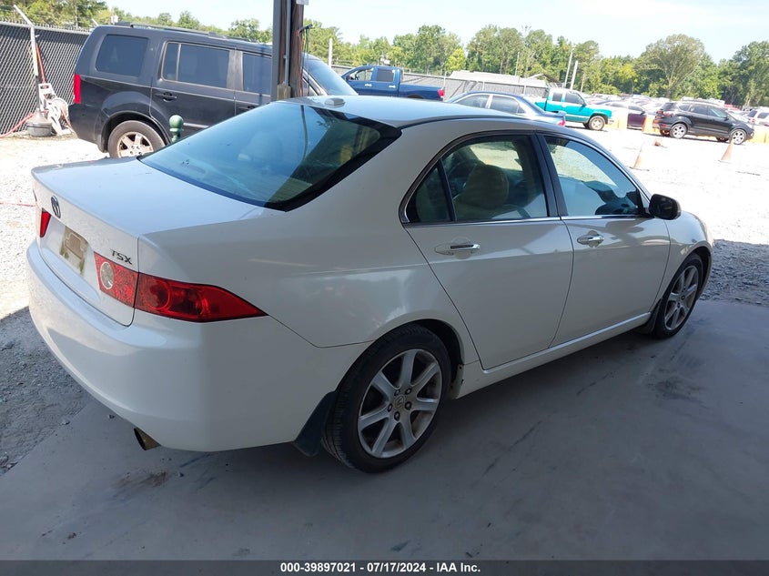 2005 Acura Tsx VIN: JH4CL96825C009499 Lot: 39897021
