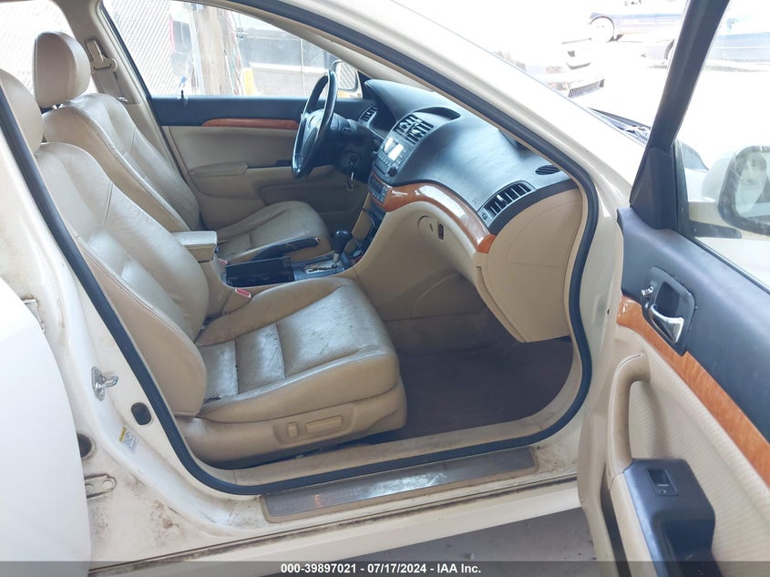 2005 Acura Tsx VIN: JH4CL96825C009499 Lot: 39897021