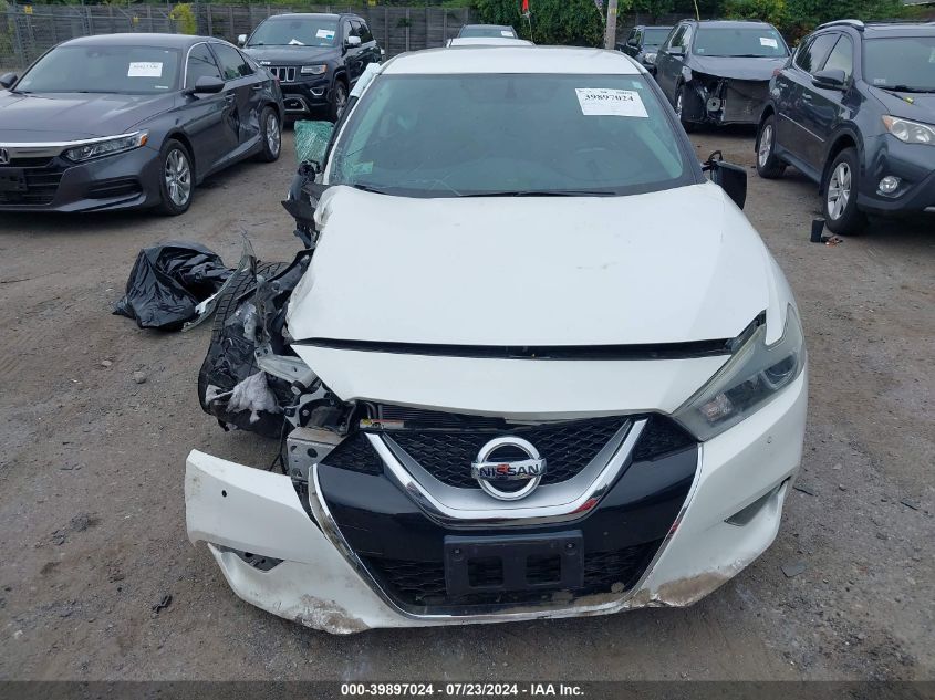 2016 Nissan Maxima 3.5 Sr VIN: 1N4AA6AP4GC375856 Lot: 39897024