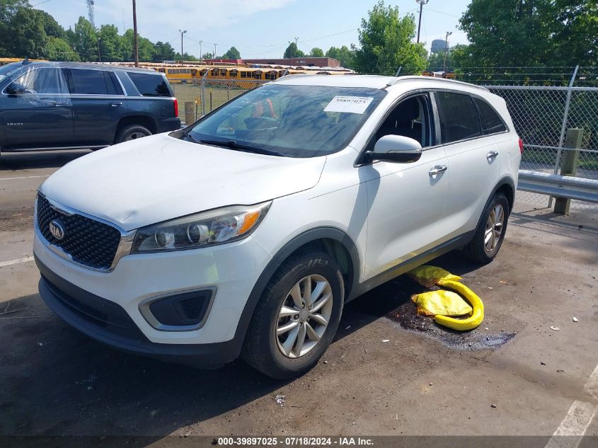 2016 KIA SORENTO 2.4L LX - 5XYPG4A33GG074740