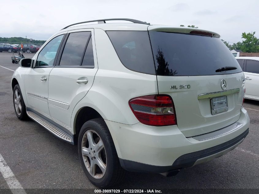 2008 Mercedes-Benz Ml 350 4Matic VIN: 4JGBB86E48A383396 Lot: 39897029