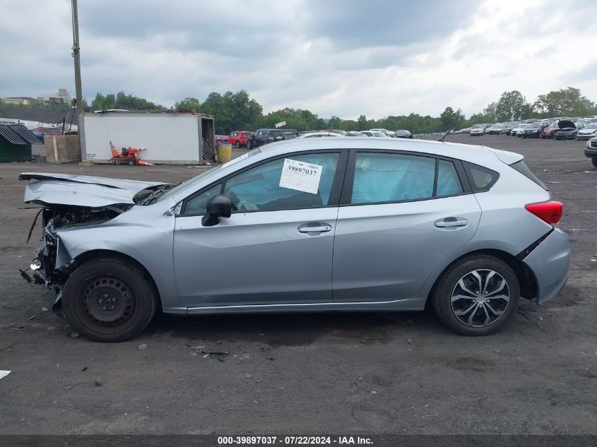 2021 Subaru Impreza 5-Door VIN: 4S3GTAA68M1715428 Lot: 39897037