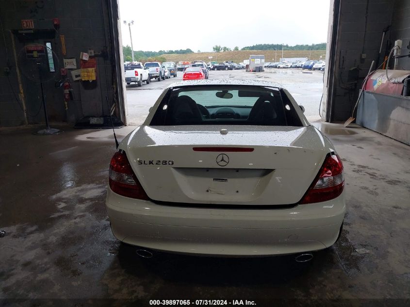 WDBWK54F88F189777 2008 Mercedes-Benz Slk 280