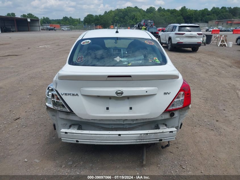 2019 Nissan Versa 1.6 Sv VIN: 3N1CN7AP0KL861058 Lot: 39897066