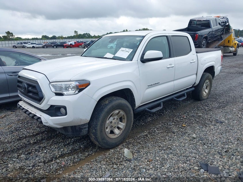 VIN 3TYAX5GN2NT045559 2022 TOYOTA TACOMA SR5