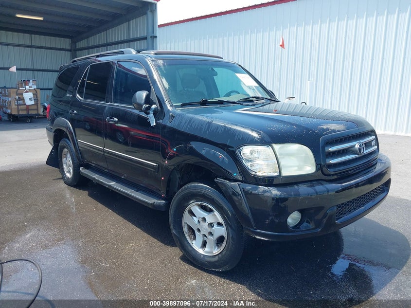 2001 Toyota Sequoia Limited VIN: 5TDZT38AX1S055115 Lot: 39897096