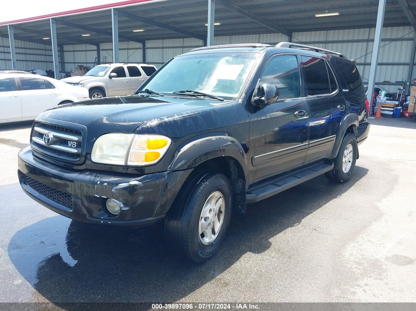 2001 Toyota Sequoia Limited VIN: 5TDZT38AX1S055115 Lot: 39897096