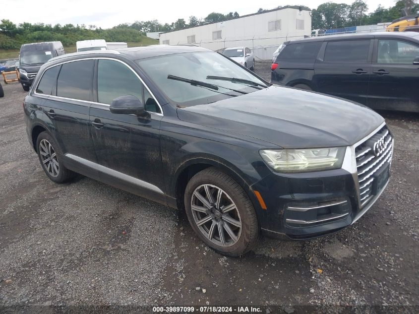 2017 Audi Q7 3.0T Premium VIN: WA1LAAF74HD019153 Lot: 39897099