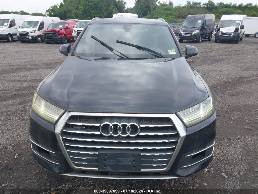 2017 Audi Q7 3.0T Premium VIN: WA1LAAF74HD019153 Lot: 39897099