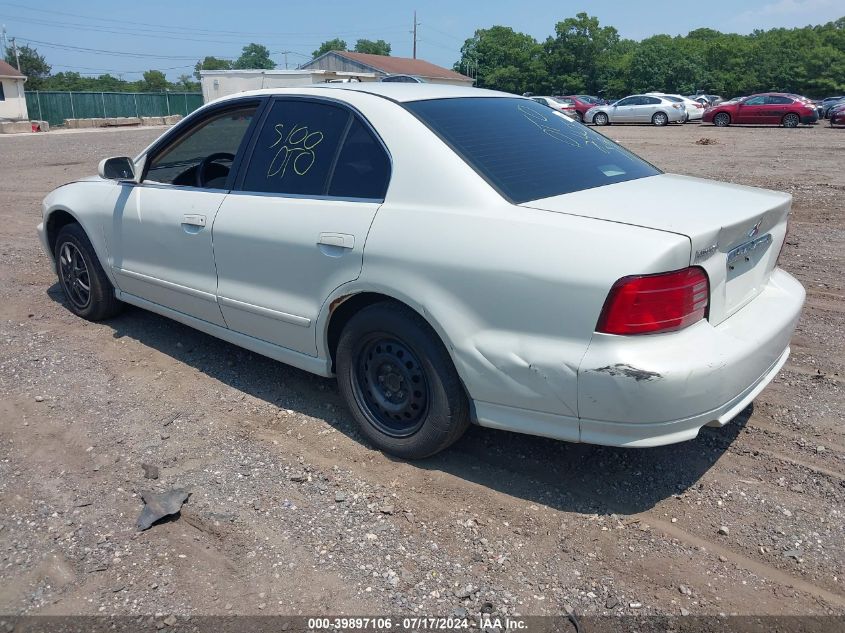 2000 Mitsubishi Galant Es VIN: 4A3AA46G8YE095416 Lot: 39897106