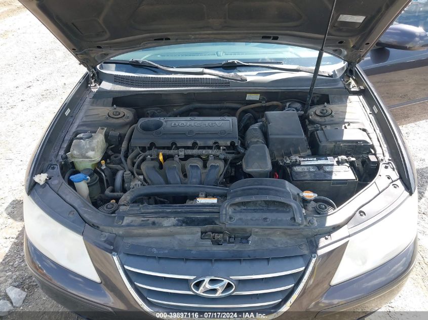 2009 Hyundai Sonata Gls VIN: 5NPET46C19H438516 Lot: 39897116