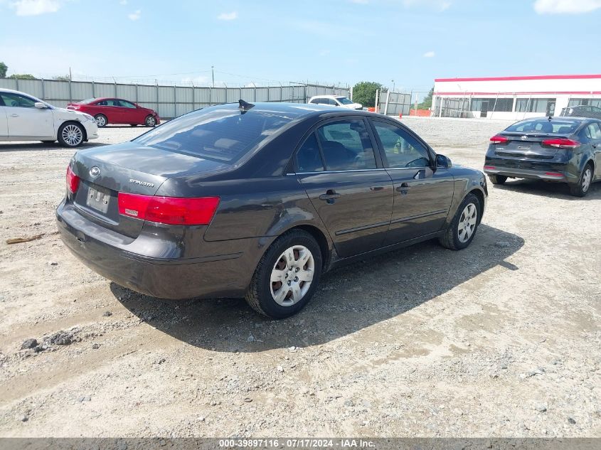 2009 Hyundai Sonata Gls VIN: 5NPET46C19H438516 Lot: 39897116