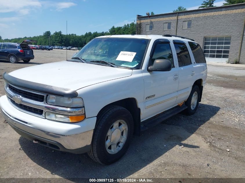 2001 Chevrolet Tahoe Ls/Lt VIN: 1GNEK13T81R101500 Lot: 39897125