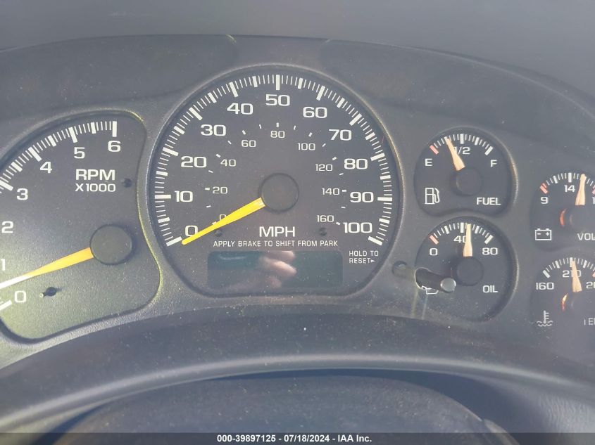 2001 Chevrolet Tahoe Ls/Lt VIN: 1GNEK13T81R101500 Lot: 39897125