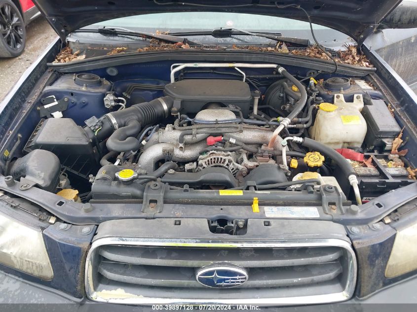 2005 Subaru Forester 2.5X VIN: JF1SG636X5H723215 Lot: 39897128