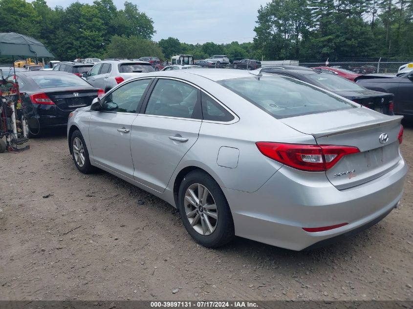 2015 Hyundai Sonata Se VIN: 5NPE24AFXFH189259 Lot: 39897131