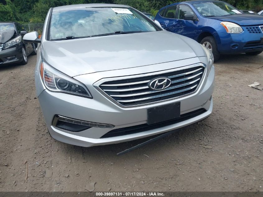 2015 Hyundai Sonata Se VIN: 5NPE24AFXFH189259 Lot: 39897131