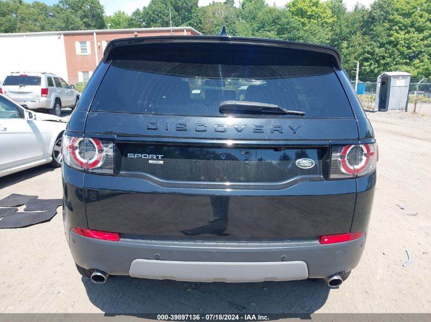 2017 Land Rover Discovery Sport Hse VIN: SALCR2BG5HH663353 Lot: 39897136