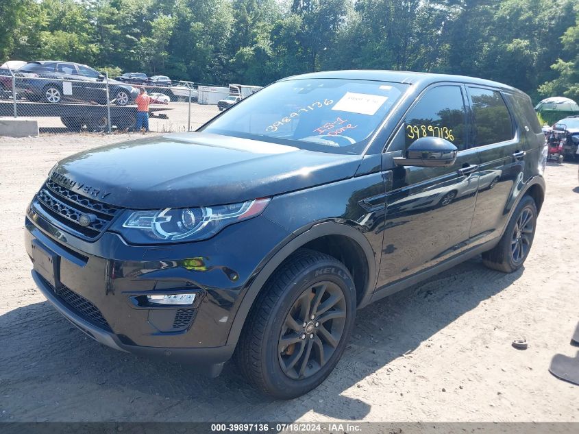 VIN SALCR2BG5HH663353 2017 Land Rover Discovery, Sp... no.2