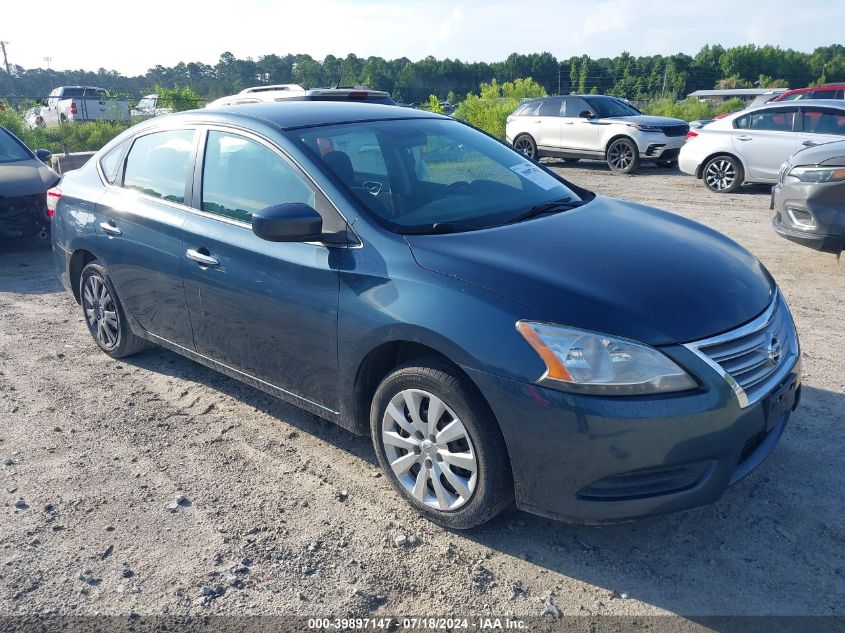 3N1AB7AP5FL654820 | 2015 NISSAN SENTRA