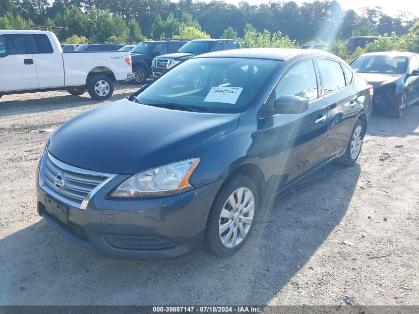 3N1AB7AP5FL654820 | 2015 NISSAN SENTRA