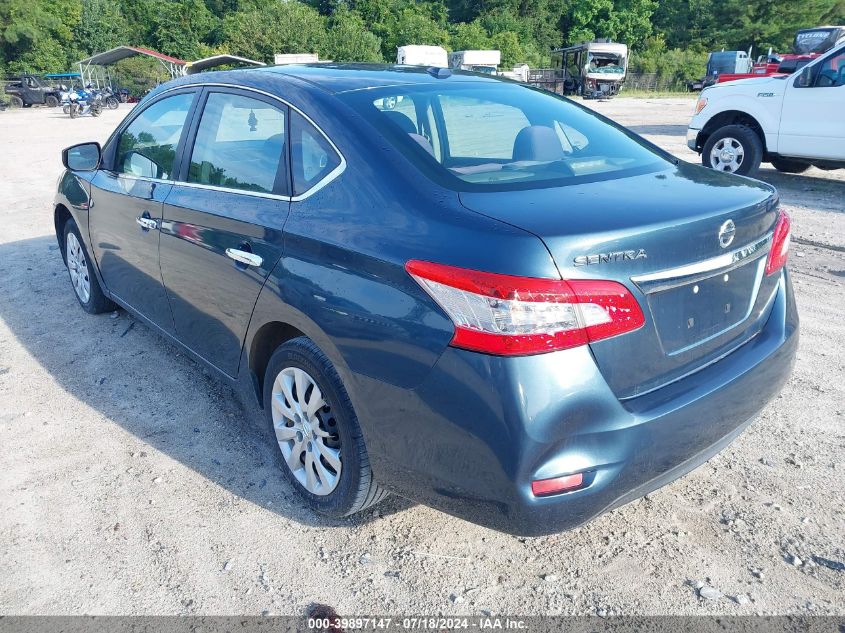 3N1AB7AP5FL654820 | 2015 NISSAN SENTRA