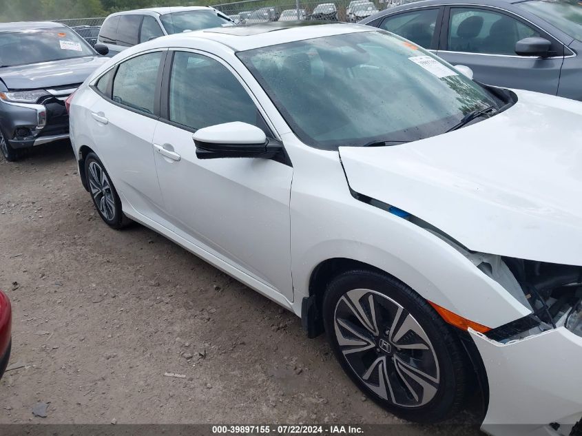 2018 Honda Civic Ex-L VIN: 2HGFC1F76JH645729 Lot: 39897155