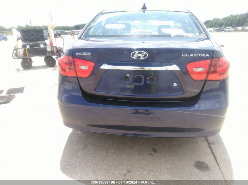 2010 Hyundai Elantra Gls VIN: KMHDU4AD4AU940628 Lot: 39897186