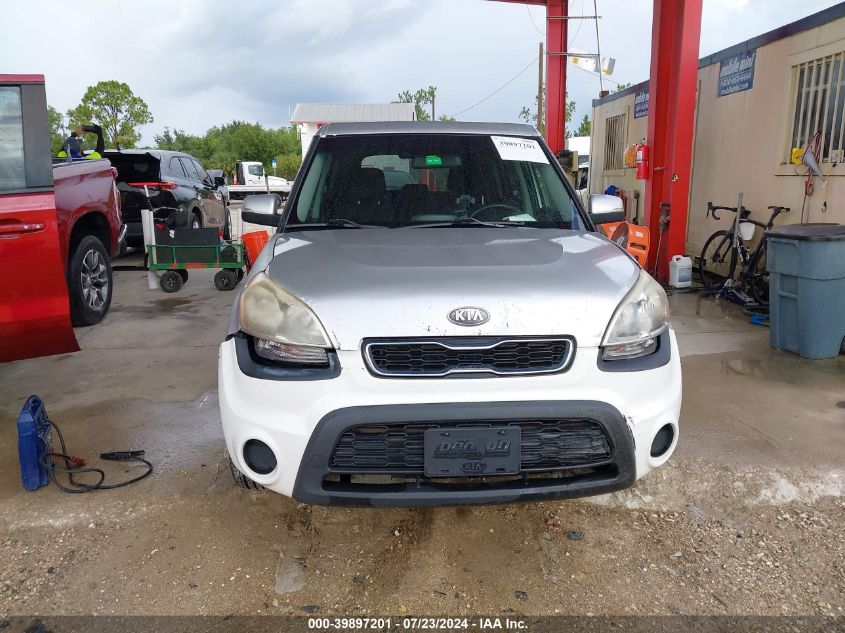 2012 Kia Soul + VIN: KNDJT2A69C7389307 Lot: 39897201