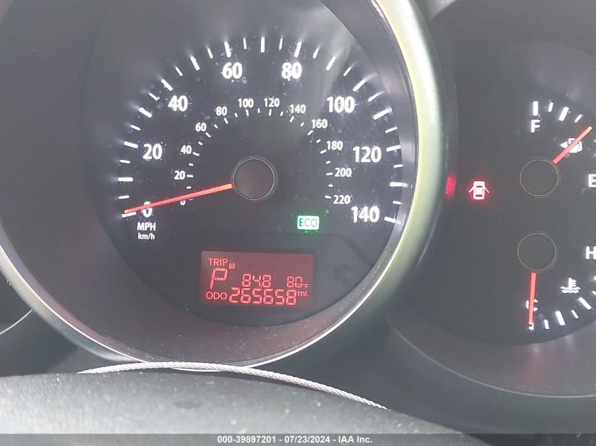 2012 Kia Soul + VIN: KNDJT2A69C7389307 Lot: 39897201