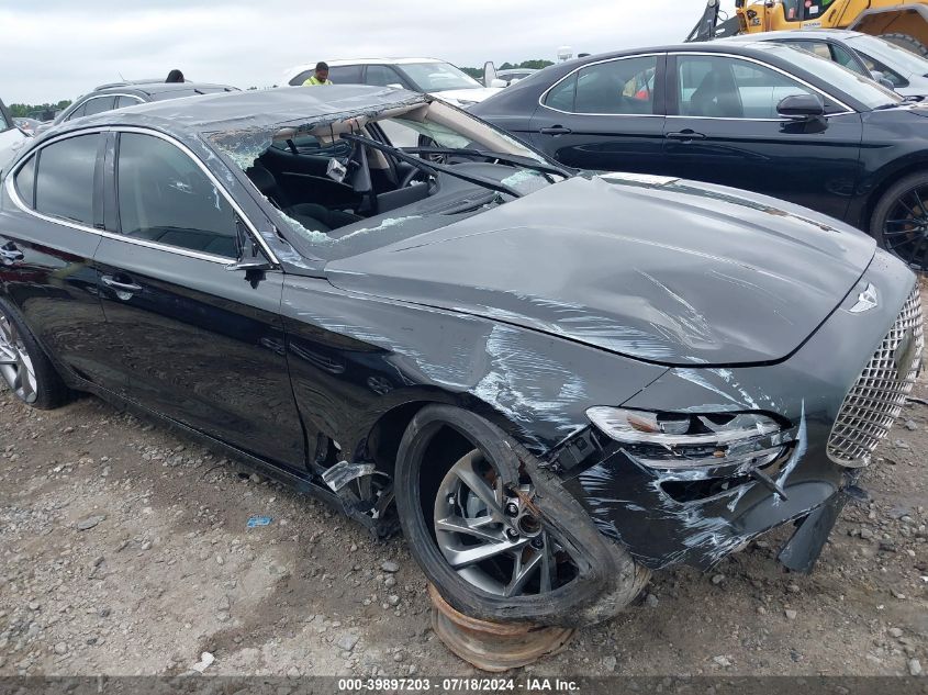 2022 Genesis G70 2.0T Rwd VIN: KMTG34TA8NU086516 Lot: 39897203